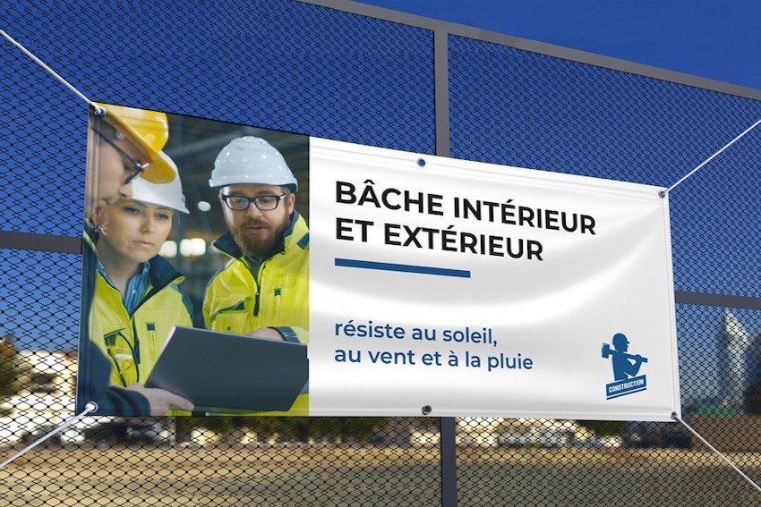 Bâche Publicitaire Grand Format