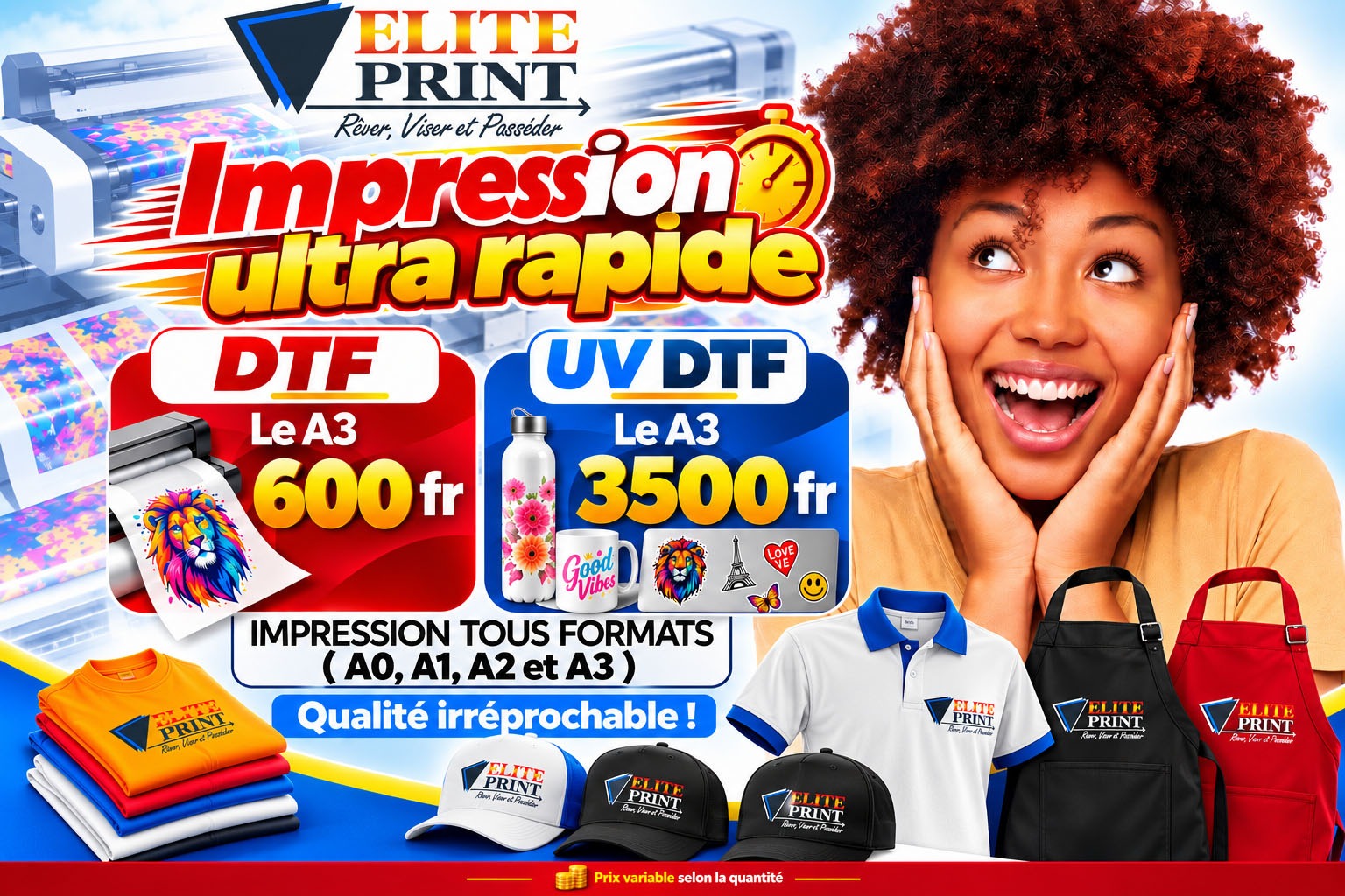 Impression DTF